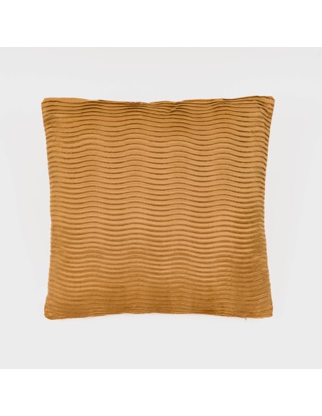 Cojín cuadrante New Ondas terciopelo liso 50x50 - funda + relleno Cojín cuadrante New Ondas terciopelo liso 50x50 - funda + relleno