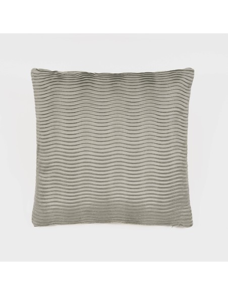 Cojín cuadrante New Ondas terciopelo liso 50x50 - funda + relleno Cojín cuadrante New Ondas terciopelo liso 50x50 - funda + relleno