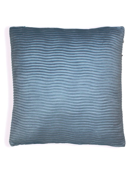 Cojín cuadrante New Ondas terciopelo liso 50x50 - funda + relleno Cojín cuadrante New Ondas terciopelo liso 50x50 - funda + relleno