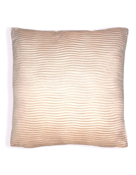 Cojín cuadrante New Ondas terciopelo liso 50x50 - funda + relleno Cojín cuadrante New Ondas terciopelo liso 50x50 - funda + relleno