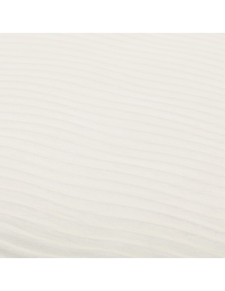 Cojín cuadrante New Ondas terciopelo liso 50x50 - funda + relleno