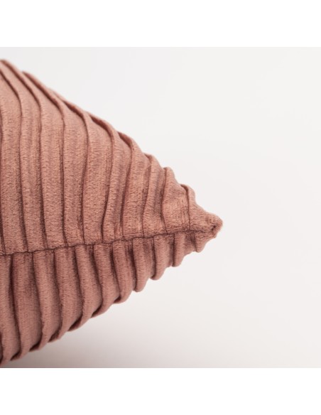 Cojín cuadrante New Ondas terciopelo liso 50x50 - funda + relleno Cojín cuadrante New Ondas terciopelo liso 50x50 - funda + relleno