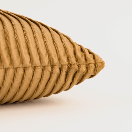 Cojín rectangular 30x50 New Ondas terciopelo liso - funda + relleno