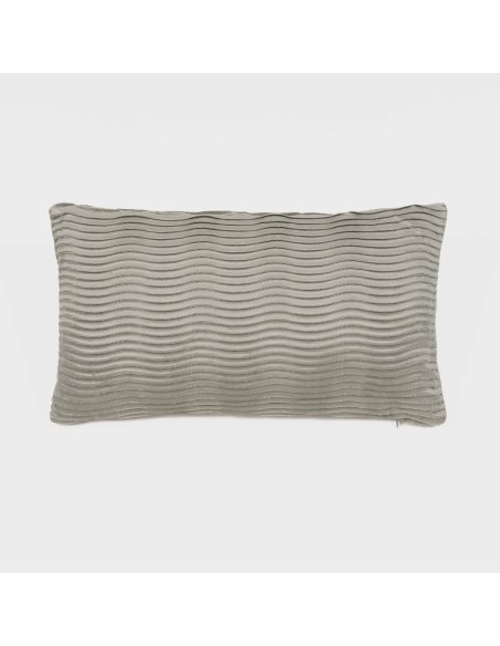 Cojín rectangular 30x50 New Ondas terciopelo liso - funda + relleno Cojín rectangular 30x50 New Ondas terciopelo liso - funda + relleno