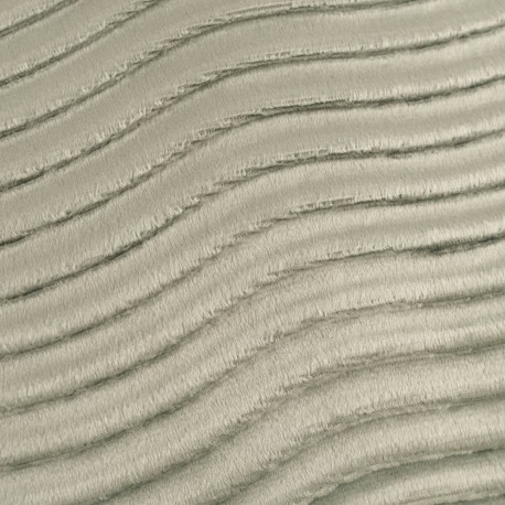 Cojín rectangular 30x50 New Ondas terciopelo liso - funda + relleno