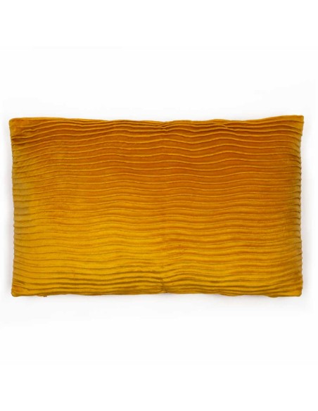 Cojín rectangular 30x50 New Ondas terciopelo liso - funda + relleno Cojín rectangular 30x50 New Ondas terciopelo liso - funda + relleno