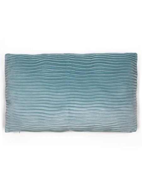 Cojín rectangular 30x50 New Ondas terciopelo liso - funda + relleno Cojín rectangular 30x50 New Ondas terciopelo liso - funda + relleno