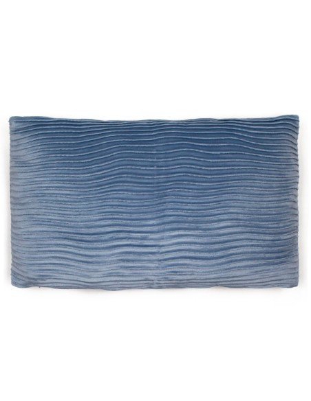 Cojín rectangular 30x50 New Ondas terciopelo liso - funda + relleno Cojín rectangular 30x50 New Ondas terciopelo liso - funda + relleno
