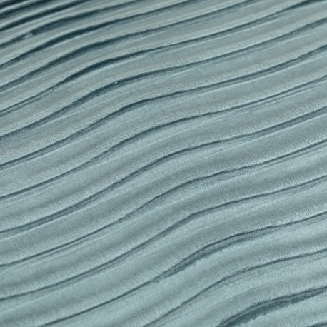 Cojín rectangular 30x50 New Ondas terciopelo liso - funda + relleno