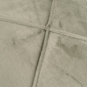 Cojín cuadrante New Rombo terciopelo liso 50x50 - funda + relleno 2