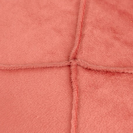 Cojín cuadrante New Rombo terciopelo liso 50x50 - funda + relleno