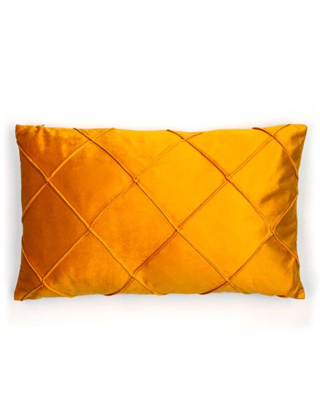 Cojín rectangular 30x50 New Rombo terciopelo liso - funda + relleno Cojín rectangular 30x50 New Rombo terciopelo liso - funda + relleno