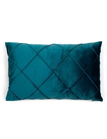 Cojín rectangular 30x50 New Rombo terciopelo liso - funda + relleno Cojín rectangular 30x50 New Rombo terciopelo liso - funda + relleno