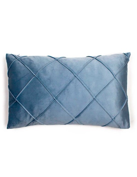 Cojín rectangular 30x50 New Rombo terciopelo liso - funda + relleno Cojín rectangular 30x50 New Rombo terciopelo liso - funda + relleno