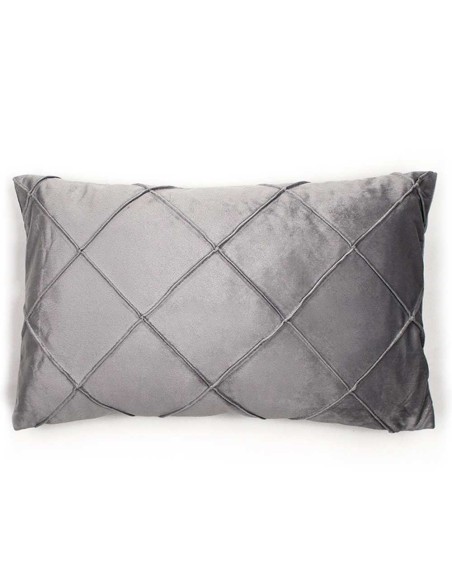 Cojín rectangular 30x50 New Rombo terciopelo liso - funda + relleno Cojín rectangular 30x50 New Rombo terciopelo liso - funda + relleno