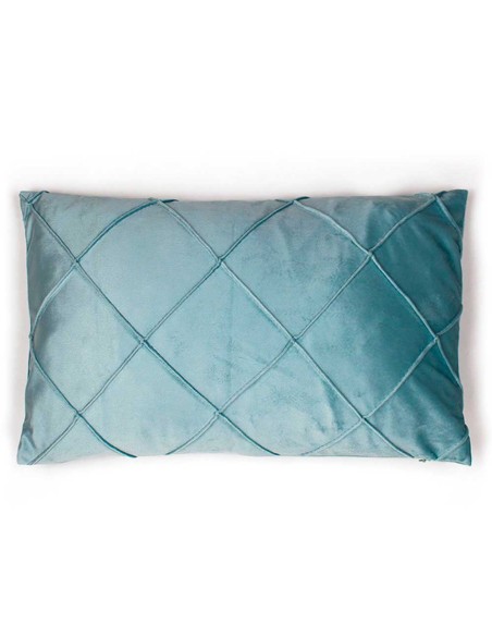 Cojín rectangular 30x50 New Rombo terciopelo liso - funda + relleno Cojín rectangular 30x50 New Rombo terciopelo liso - funda + relleno