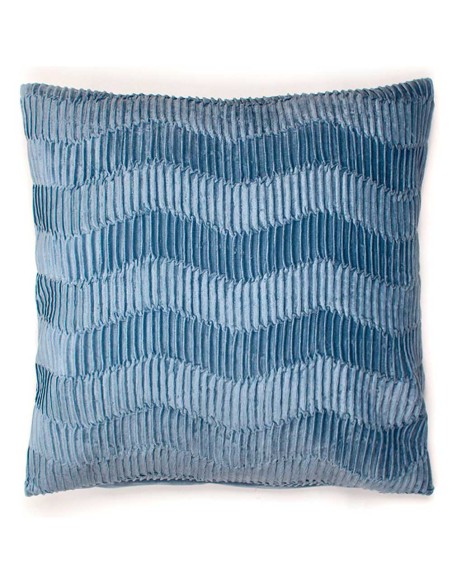 Cojín cuadrante New Traza terciopelo liso 50x50 - funda + relleno Cojín cuadrante New Traza terciopelo liso 50x50 - funda + relleno