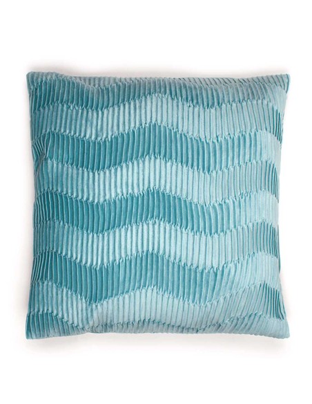 Cojín cuadrante New Traza terciopelo liso 50x50 - funda + relleno Cojín cuadrante New Traza terciopelo liso 50x50 - funda + relleno