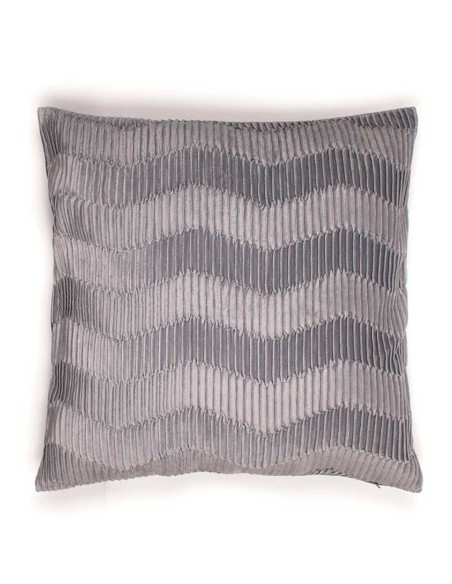 Cojín cuadrante New Traza terciopelo liso 50x50 - funda + relleno Cojín cuadrante New Traza terciopelo liso 50x50 - funda + relleno