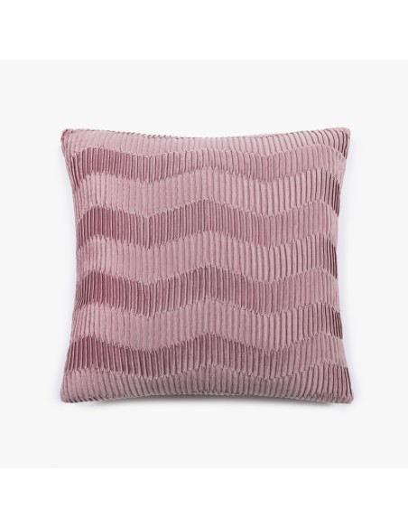 Cojín cuadrante New Traza terciopelo liso 50x50 - funda + relleno Cojín cuadrante New Traza terciopelo liso 50x50 - funda + relleno