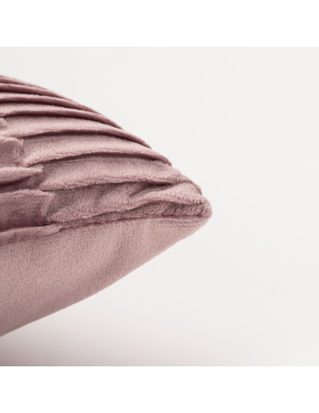 Cojín cuadrante New Traza terciopelo liso 50x50 - funda + relleno Cojín cuadrante New Traza terciopelo liso 50x50 - funda + relleno
