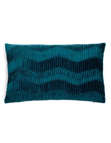 Cojín rectangular 30x50 New Traza terciopelo liso - funda + relleno