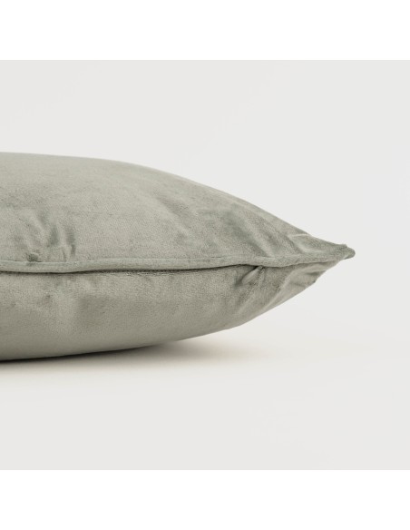 Cojín cuadrante New terciopelo liso - funda + relleno Cojín cuadrante New terciopelo liso - funda + relleno