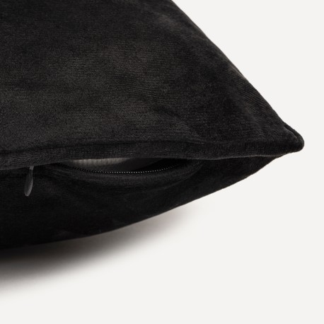 Cojín cuadrante New terciopelo liso - funda + relleno