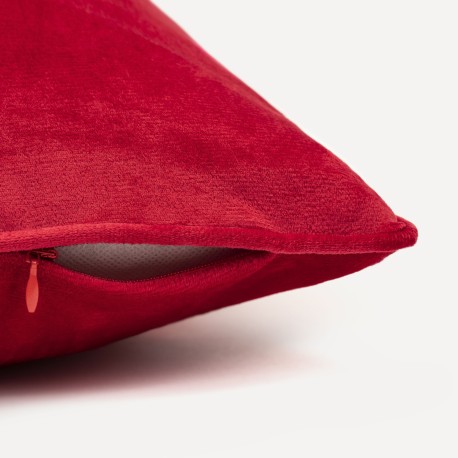 Cojín cuadrante New terciopelo liso - funda + relleno
