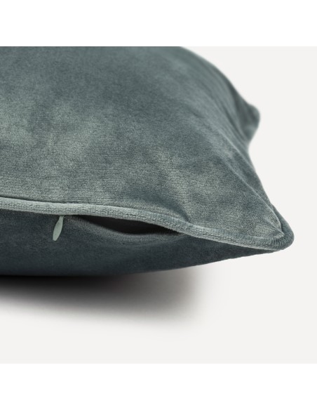 Cojín cuadrante New terciopelo liso - funda + relleno Cojín cuadrante New terciopelo liso - funda + relleno