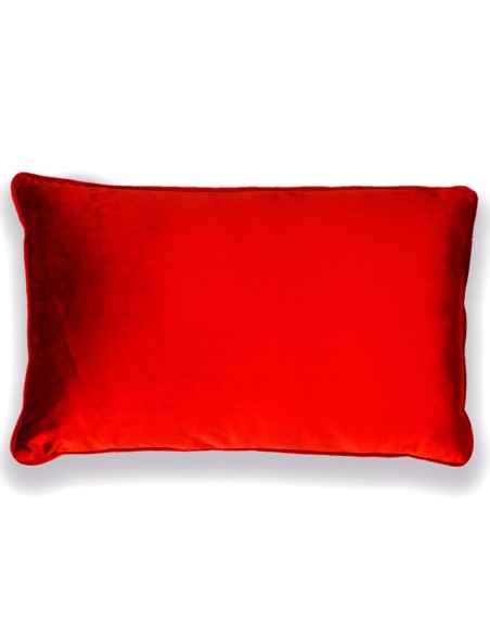 Cojín rectangular 30x50 New terciopelo liso - funda + relleno Cojín rectangular 30x50 New terciopelo liso - funda + relleno