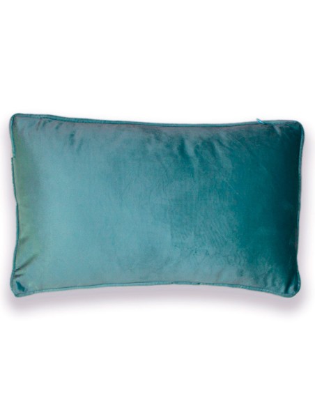 Cojín rectangular 30x50 New terciopelo liso - funda + relleno Cojín rectangular 30x50 New terciopelo liso - funda + relleno