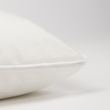 Cojín rectangular 30x50 New terciopelo liso - funda + relleno