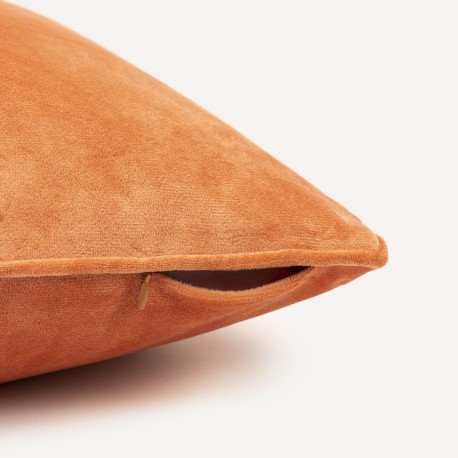 Cojín rectangular 30x50 New terciopelo liso - funda + relleno