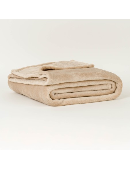 Manta terciopelo lisa