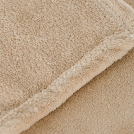 Manta terciopelo lisa