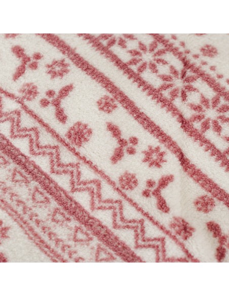 Manta sherpa Candy malva rosa