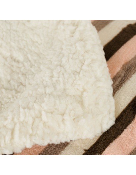 Manta sherpa Raya Norma chocolate