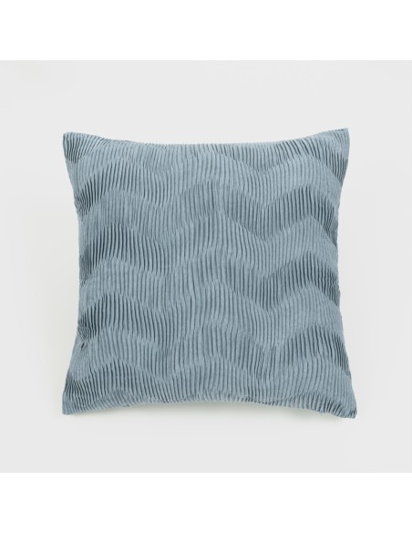 Cojín cuadrante New Traza Ante liso 50x50 - funda + relleno
