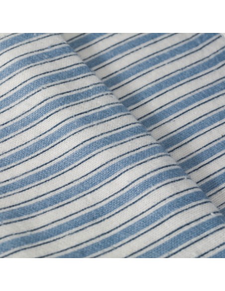Juego de sábanas franela Raya Ferdinand azul Juego de sábanas franela Raya Ferdinand azul