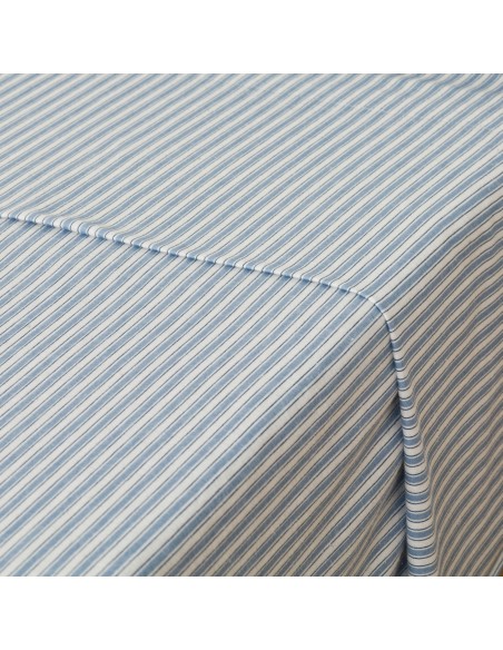 Juego de sábanas franela Raya Ferdinand azul Juego de sábanas franela Raya Ferdinand azul