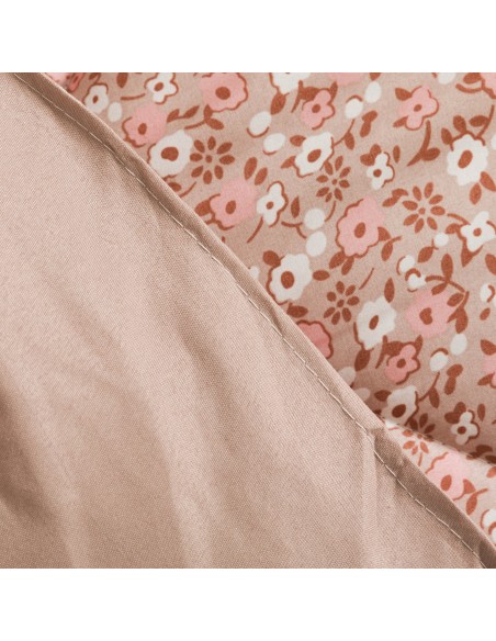 Edredón estampado Dorotea rosa Edredón estampado Dorotea rosa