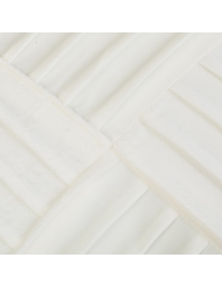 Cojín rectangular 30x50 New Cuadros terciopelo liso - funda + relleno