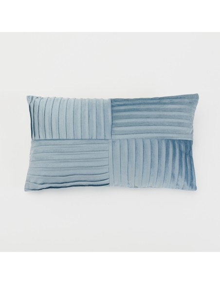 Cojín rectangular 30x50 New Cuadros terciopelo liso - funda + relleno Cojín rectangular 30x50 New Cuadros terciopelo liso - funda + relleno