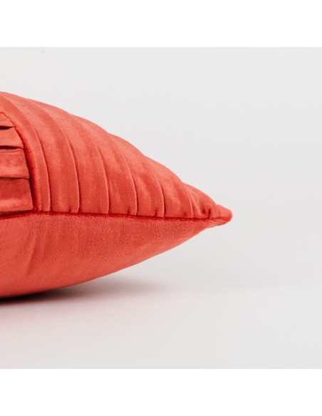 Cojín rectangular 30x50 New Cuadros terciopelo liso - funda + relleno Cojín rectangular 30x50 New Cuadros terciopelo liso - funda + relleno