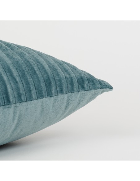 Cojín rectangular 30x50 New Cuadros terciopelo liso - funda + relleno Cojín rectangular 30x50 New Cuadros terciopelo liso - funda + relleno