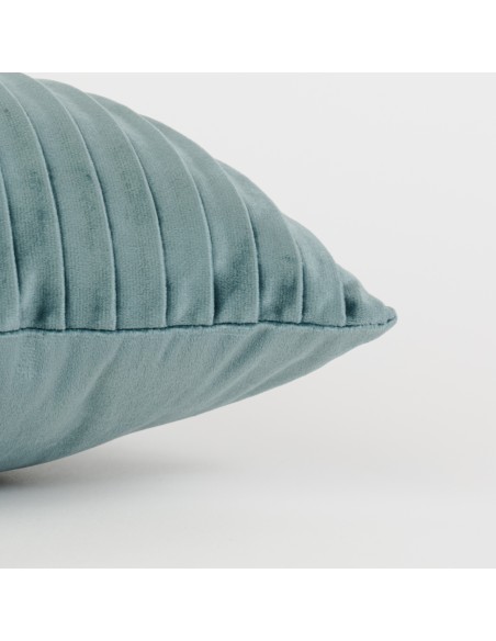 Cojín rectangular 30x50 New Cuadros terciopelo liso - funda + relleno Cojín rectangular 30x50 New Cuadros terciopelo liso - funda + relleno