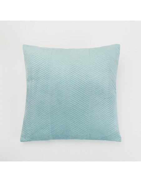 Cojín cuadrante New Hungria terciopelo liso 50x50 - funda + relleno Cojín cuadrante New Hungria terciopelo liso 50x50 - funda + relleno