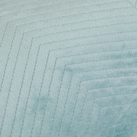 Cojín cuadrante New Hungria terciopelo liso 50x50 - funda + relleno