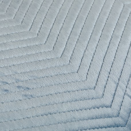 Cojín cuadrante New Hungria terciopelo liso 50x50 - funda + relleno